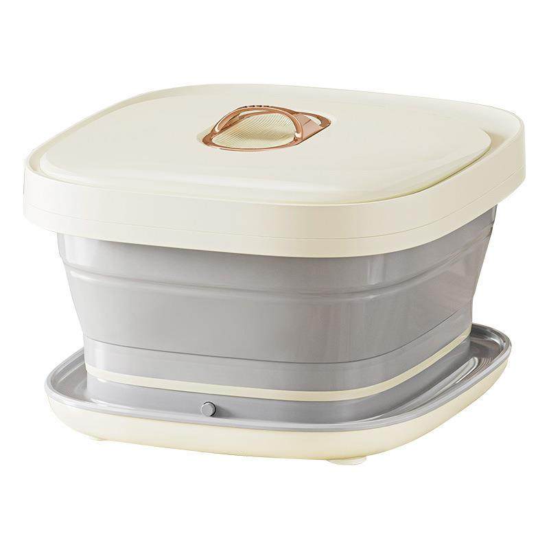 便携折叠三段式滚轮足浴盆恒温加热泡脚桶按摩全自动家用洗脚盆,淘宝优惠券,粉丝福利购,淘宝优惠卷