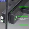 Glass door office smart fingerprint password lock without punching smart lock sliding door electronic door lock with attendance
