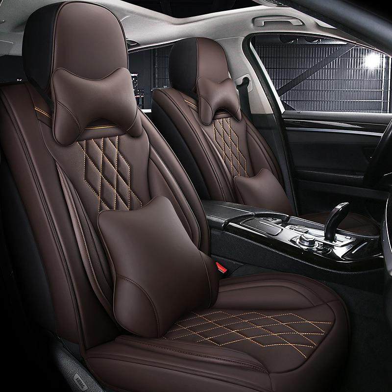 座椅垫四季通用商务风全包围汽车坐垫全皮耐磨耐脏车座套,淘宝优惠券,粉丝福利购,淘宝优惠卷