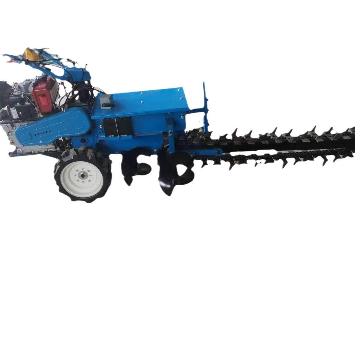 绿化带开槽机柴油手扶链条开沟机埋线缆挖槽机,淘宝优惠券,粉丝福利购,淘宝优惠卷