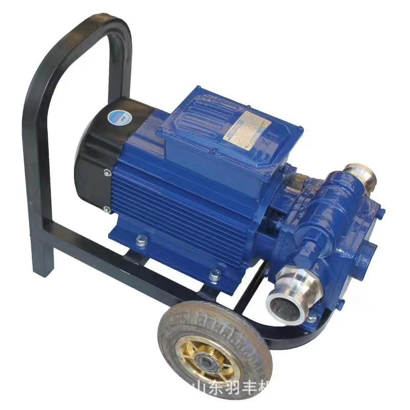 羽丰防爆KYB50-25-25自吸滑板泵柴油汽油加油泵大流量扬程易移动 - 图0