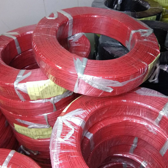 PVC电线100726/24/22#AWG电子线模型玩具内部电流铜丝线材590米