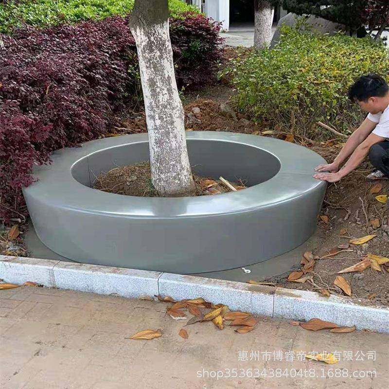 玻璃钢休闲椅商业园林景观花坛休息坐凳户外公园异形树池长条椅子,淘宝优惠券,粉丝福利购,淘宝优惠卷