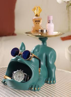 法斗犬入户关钥匙收玄纳迁盒MZ024-11门口鞋柜置物乔客卧室装饰收