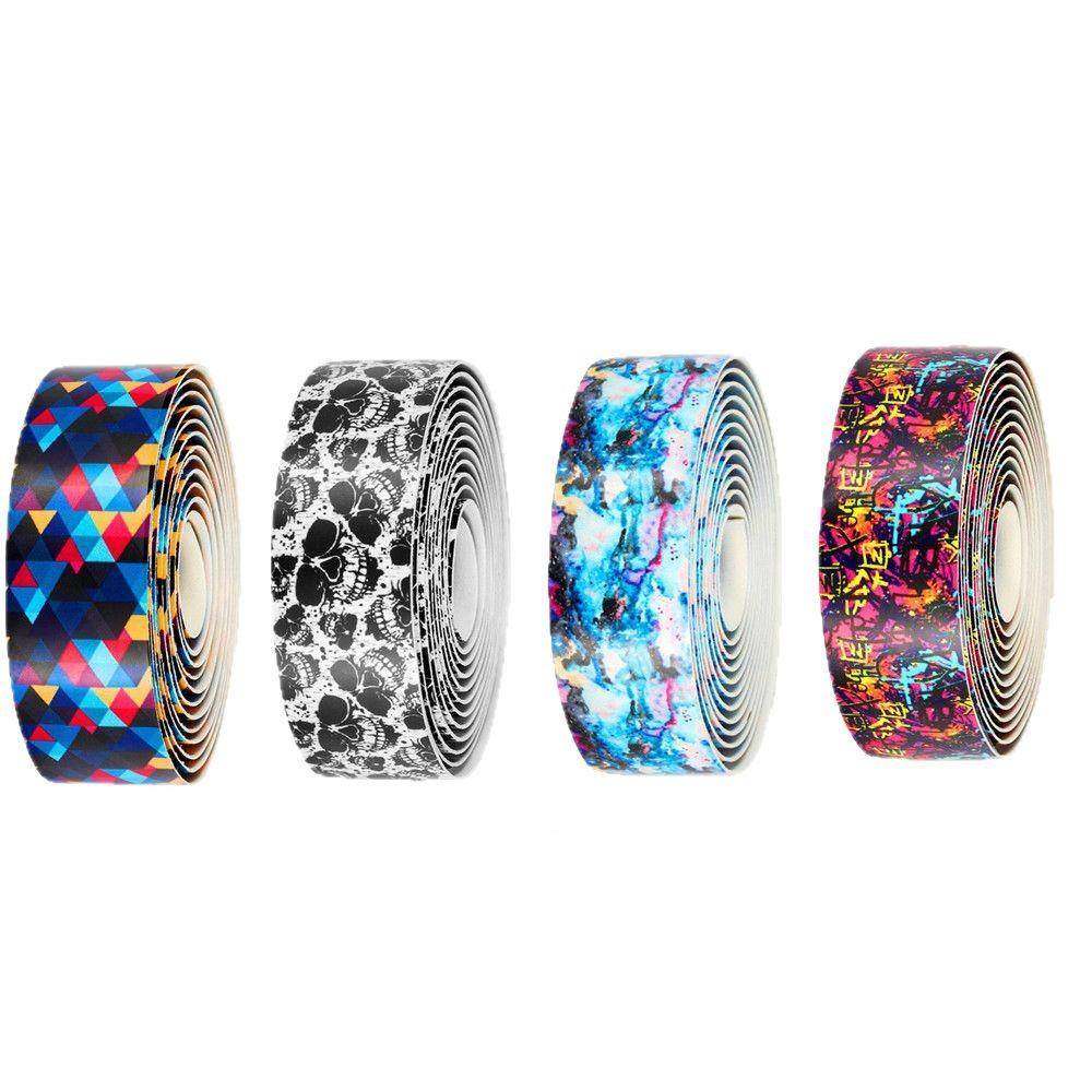 图案把带CNC公自行车把带酷炫迷彩把弯缠带路减震防滑多功能把带,淘宝优惠券,粉丝福利购,淘宝优惠卷