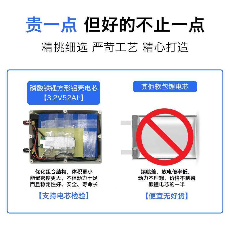 力普1V2光伏储铁能电池大218容量24V磷酸锂电瓶锂电池12伏户德外,淘宝优惠券,粉丝福利购,淘宝优惠卷