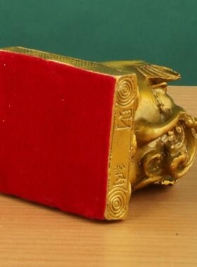 方底貅摆件一单角双角铜353铜貔貅摆对件公貔母貔貅一对家居摆件