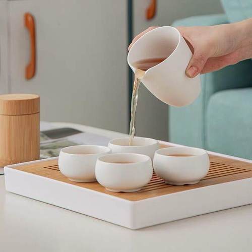 全季酒店G窑同LT193全款茶具小装日式定侧把壶旅套行家用功夫茶具 - 图1