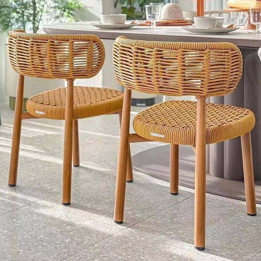 北欧户外桌椅别墅庭院露天花园藤椅室外露台吧椅阳台休闲桌椅组合,淘宝优惠券,粉丝福利购,淘宝优惠卷