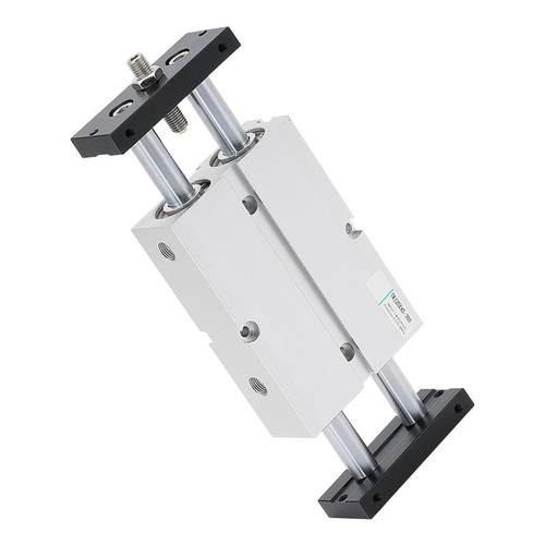 博气动TNJ行程可气缸气动双亿轴双杆0/16771/调20/25/32X120X30X4 - 图3