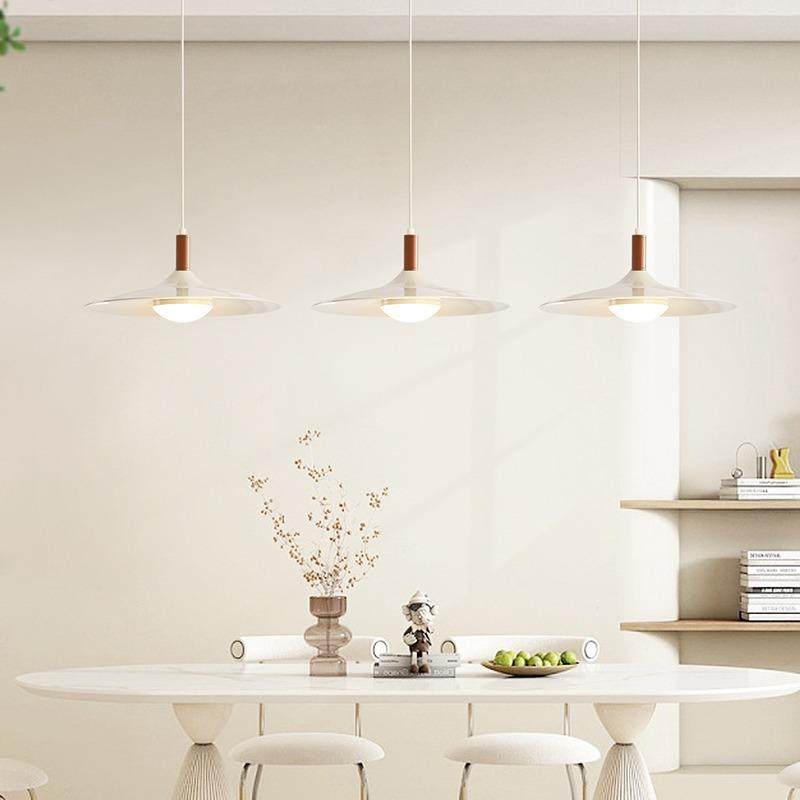 欧简约胡桃木三餐厅创意民宿餐桌吧台灯卧头室床头轻奢飞碟北53吊,淘宝优惠券,粉丝福利购,淘宝优惠卷