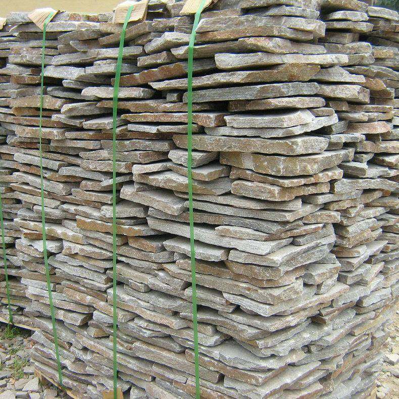 粉砂岩乱形石庭院贴墙青石板公园步道红色火山岩碎拼石不规则地铺,淘宝优惠券,粉丝福利购,淘宝优惠卷