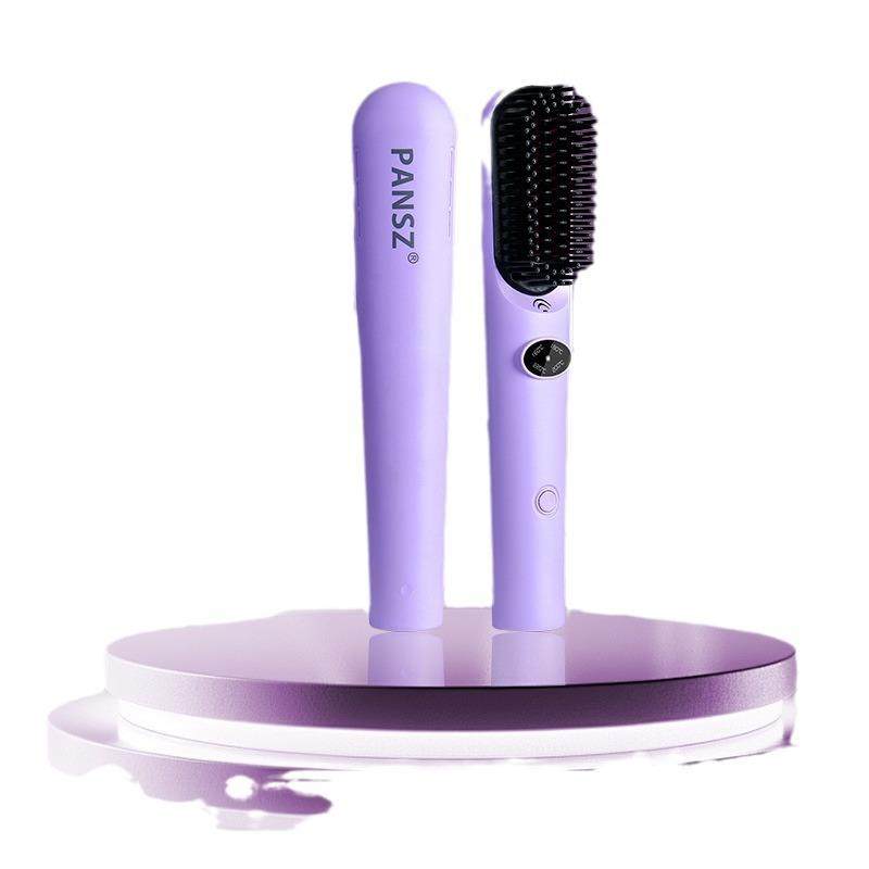 新款自动不伤发负离子直发器直发梳多动能家用直发梳卷直两用,淘宝优惠券,粉丝福利购,淘宝优惠卷