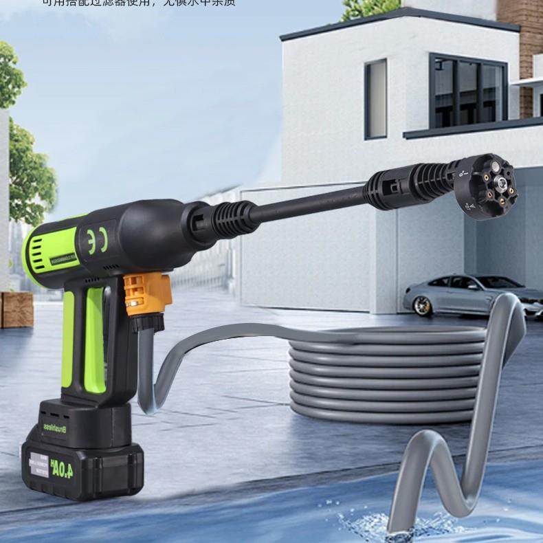 家用便携式大功率无线洗车机热款无刷4825四档调节锂电洗车机,淘宝优惠券,粉丝福利购,淘宝优惠卷