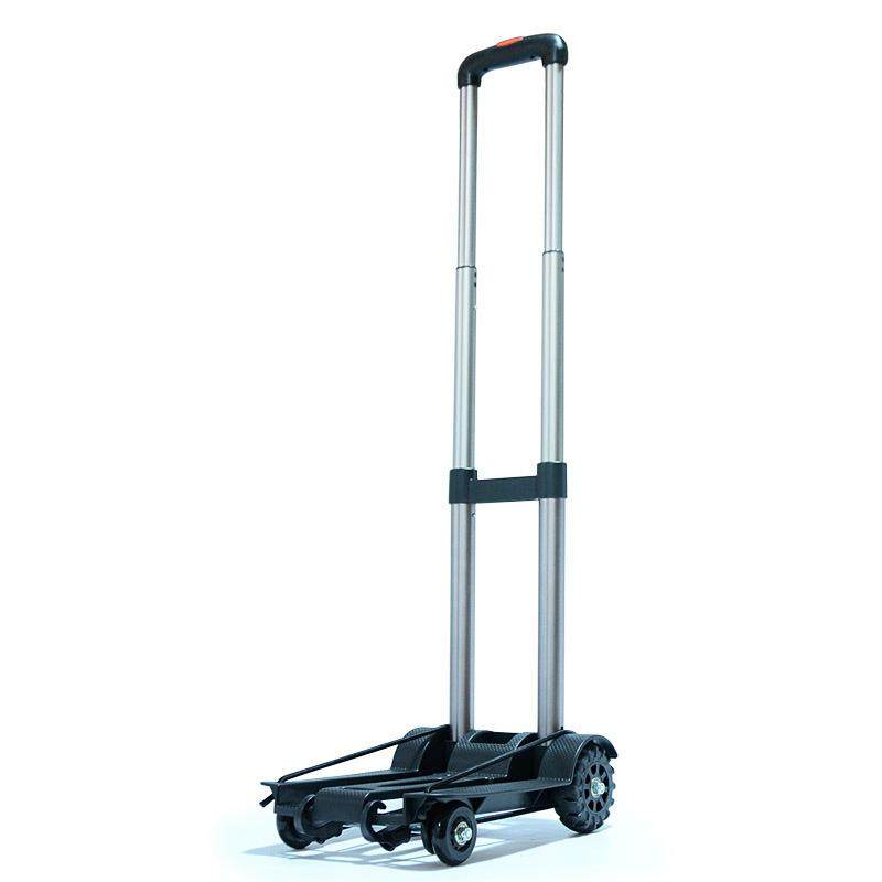 家用手拉车便携折叠行李车拖车铝管四轮物流手推车购物车,淘宝优惠券,粉丝福利购,淘宝优惠卷