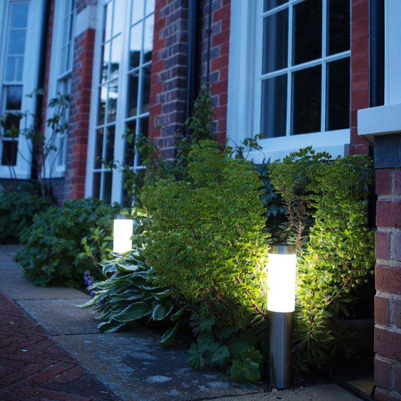 太阳能圆柱庭院灯家用户外防水LED花园别墅布置装饰引路灯草坪灯,淘宝优惠券,粉丝福利购,淘宝优惠卷