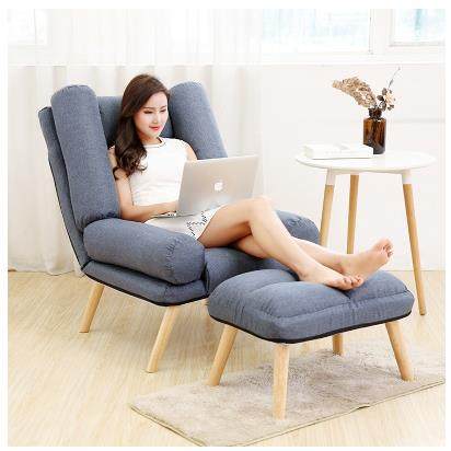KVN懒沙发单人人卧室小发简易休闲榻榻沙椅米喂奶靠背躺阳台圆形,淘宝优惠券,粉丝福利购,淘宝优惠卷