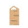 Spot cloud storage rack black hole hole board closed hole hole board hanging hanger wood flower display storage wall against the wall