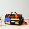 German dopamine contrast color large capacity travel bag