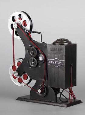 老式放映机模具型080年代怀旧老7式物件复道摄影橱829窗装古饰摆