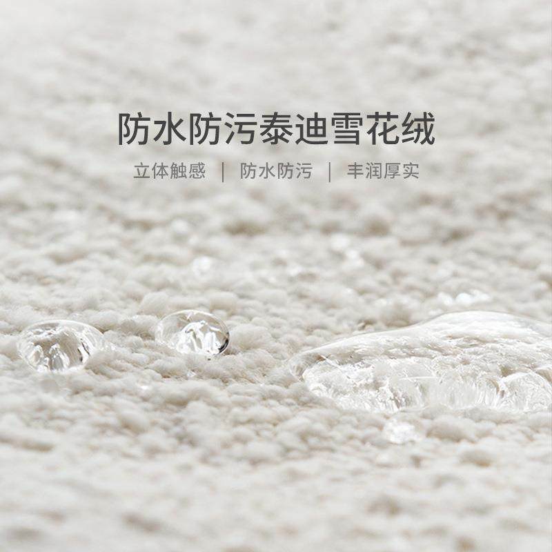 泡芙无床头床FGE油型风8小户主卧大床轻法式复古奶风落地1.米布艺,淘宝优惠券,粉丝福利购,淘宝优惠卷