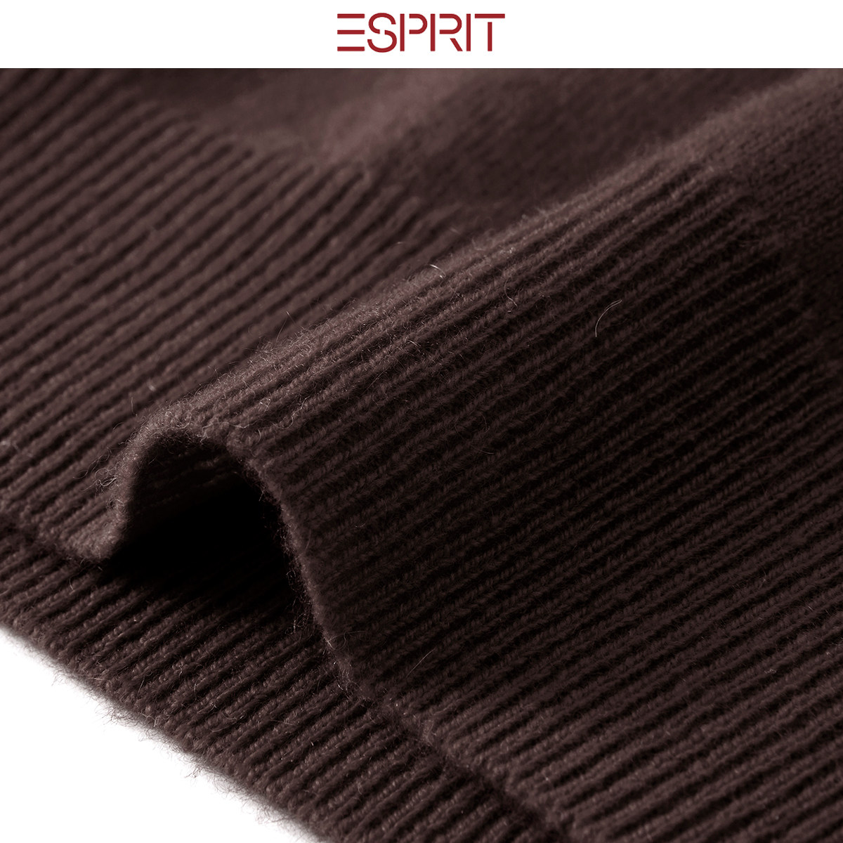 ESPRIT/埃斯普利特纯色半高领羊绒衫女长袖修身显瘦打底衫毛衣,淘宝优惠券,粉丝福利购,淘宝优惠卷