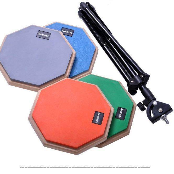 架子鼓练习哑鼓8寸哑鼓垫鼓垫套装哑鼓板颜色可选,淘宝优惠券,粉丝福利购,淘宝优惠卷