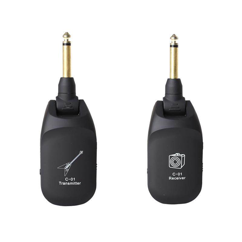 工厂C01电吉他无线接收器吉他无线收发器电吹管收发吉他连接,淘宝优惠券,粉丝福利购,淘宝优惠卷
