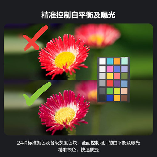 Spyder Checkr 24（SCK200）德塔颜色spyder24色校色卡达芬奇调色摄影对焦测试蜘蛛国际准色卡白平衡相机色卡 - 图0