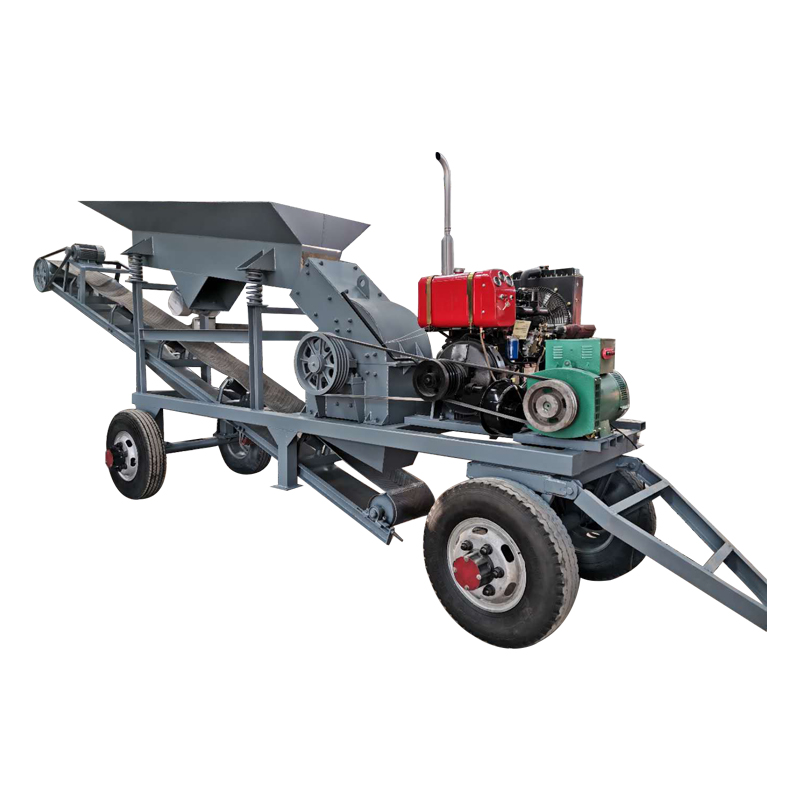 Large Sand Making Machine Mobile Hammer Crusher Box Construction Waste Concrete Crusher Stone Crusher