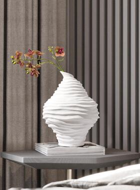 顾软装沙边几工艺品简约发现代QSCT2105轻左奢客厅饰品桌瓶面花隔