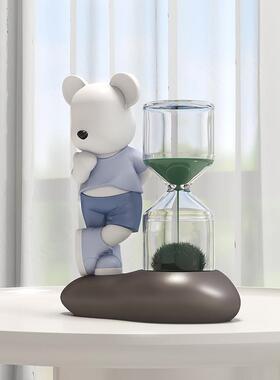 源工厂创意暴力FKD6477熊猫沙级漏玄关客电视酒店柜头摆厅件家居