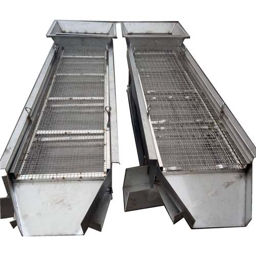 粮食振动筛选机中小型直线震动筛干果木耳分级筛 - 图1