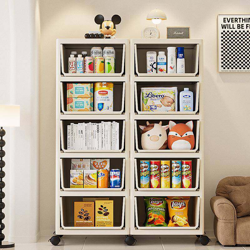 25年新款收纳柜家用底部滑轮分层收纳加厚PP抽屉置物柜储物柜,淘宝优惠券,粉丝福利购,淘宝优惠卷