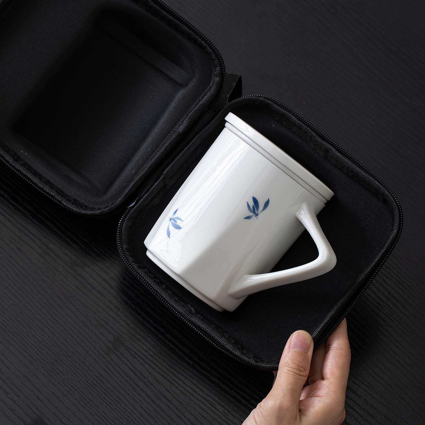 蝴蝶兰便携旅行茶具茶水分离泡茶杯单个人专用女士快客杯一壶一杯,淘宝优惠券,粉丝福利购,淘宝优惠卷