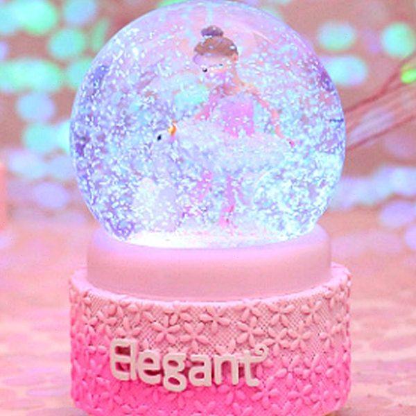 芭蕾女孩水晶球飘雪音乐盒跳舞八音盒生日教师儿童节礼物女生儿童,淘宝优惠券,粉丝福利购,淘宝优惠卷