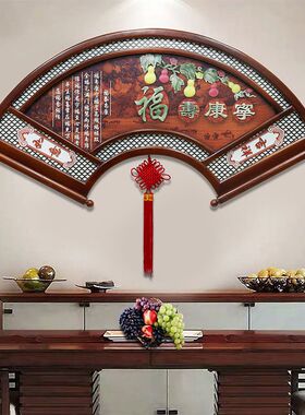客厅装饰画电视沙发手工壁画新中式餐厅玄关卧室高档走廊仿古挂画
