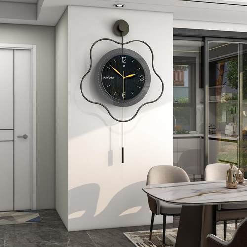 创现代简约钟表客厅意个时尚家用装饰餐厅钟艺术钟表网红JT23140 - 图0