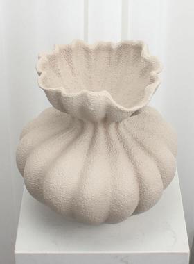 式大花瓶高级感摆件样法间民宿TIX板餐桌客厅关玄卧室复古艺术花