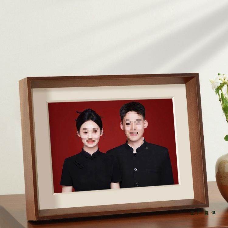 结F9896MHM婚照相框记照摆台体洗6寸7照片定登婚制纱照证件照8寸,淘宝优惠券,粉丝福利购,淘宝优惠卷