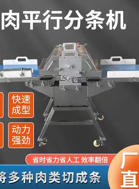 全自动鲜肉分条机五花肉切块开条机切丁机切猪肉牛肉肉类分割机