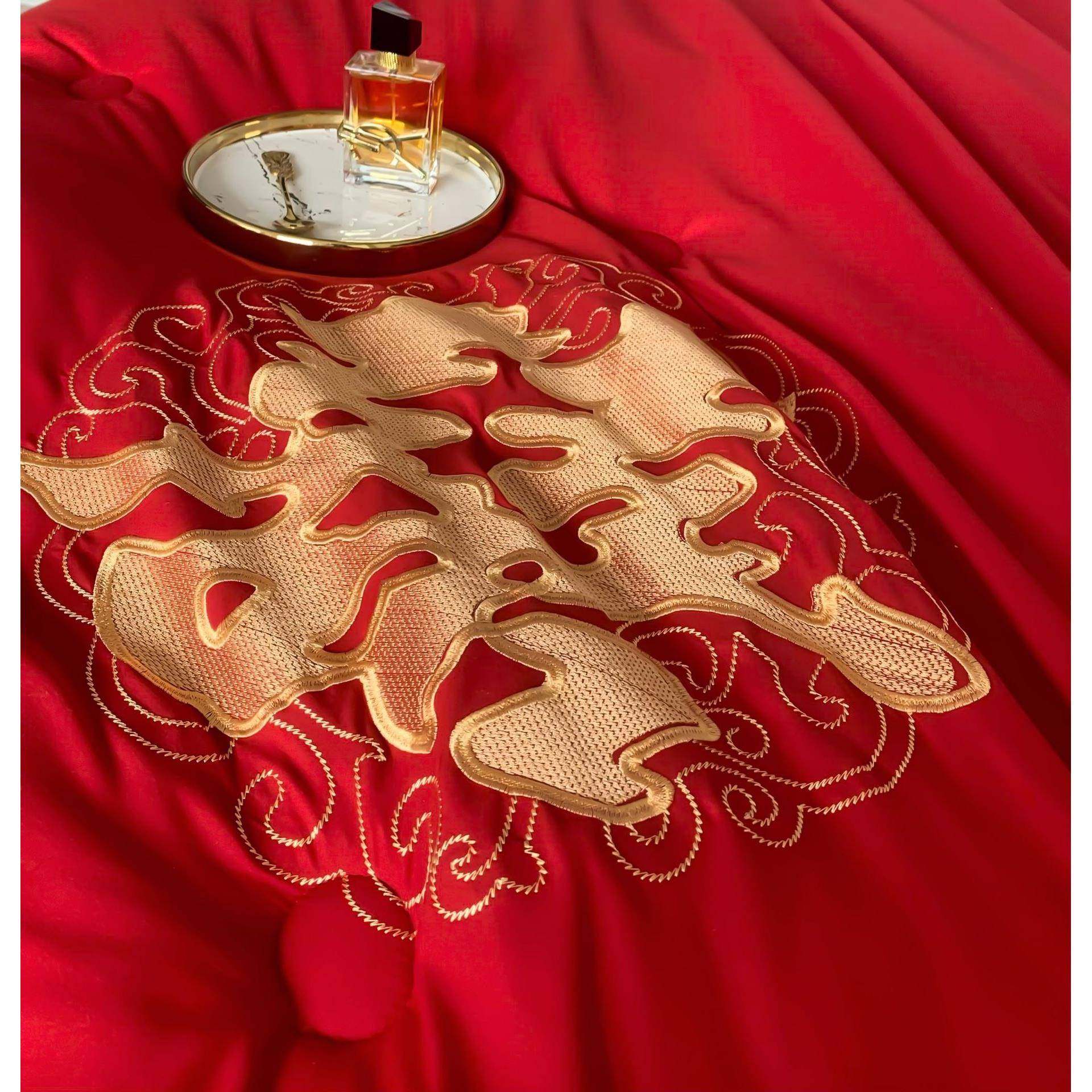 大红色结婚被子陪嫁春秋被大豆夏凉被芯喜被婚庆新婚冬被嫁妆婚被,淘宝优惠券,粉丝福利购,淘宝优惠卷