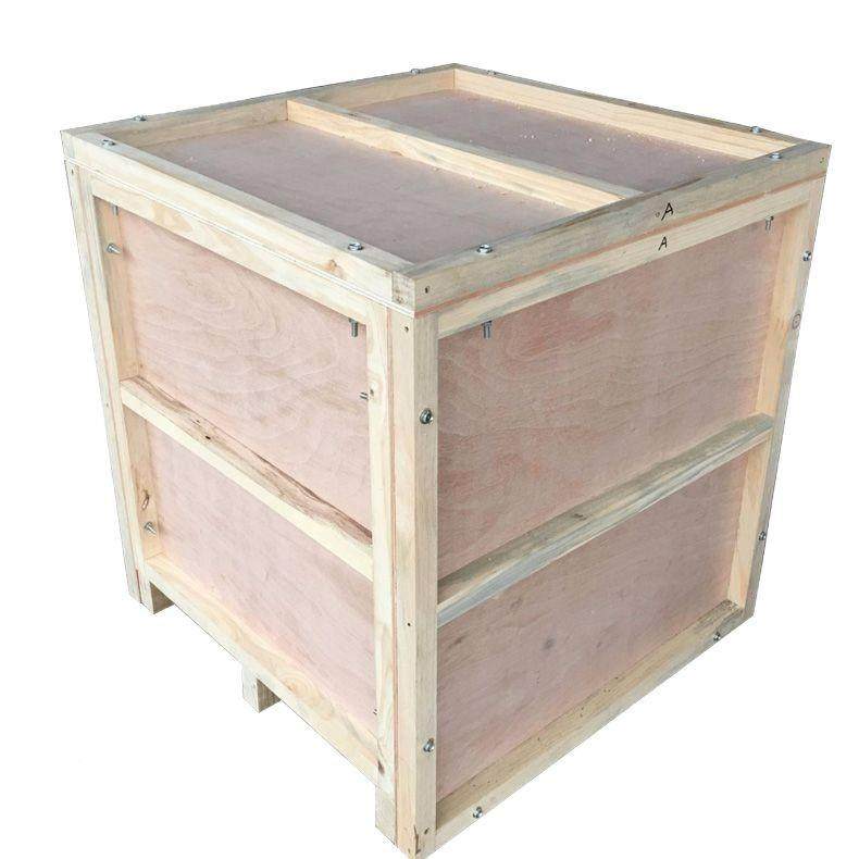 Fumigation turnover packaging box, chassis-free, mechanical equipment, packaging wood, on-site assembly, packaging, processing, turnover box, heavy transportation