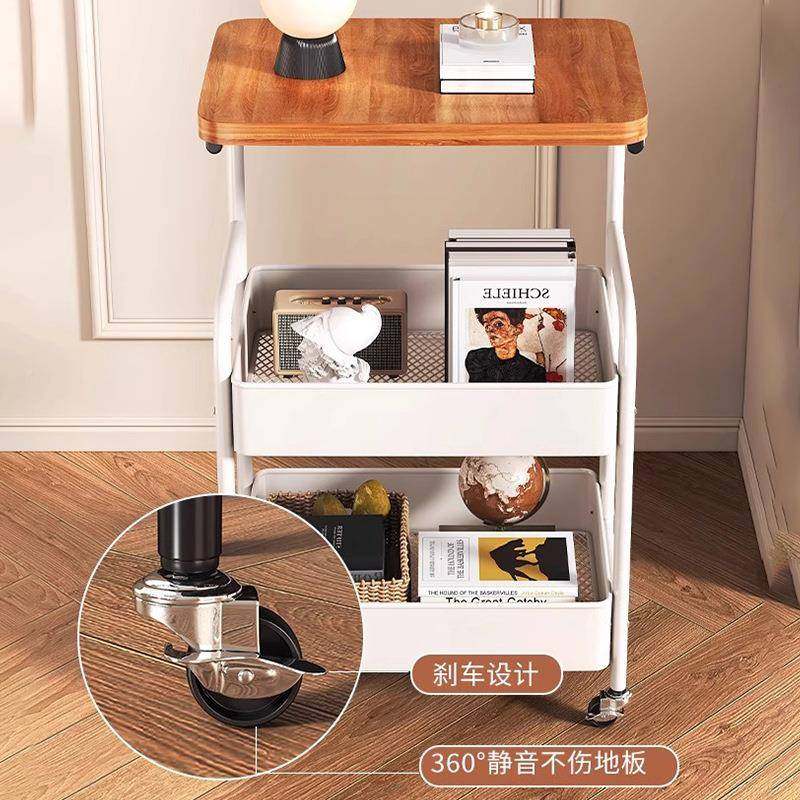 简创意沙发小边几客厅可移动边柜现代约茶铁艺小几床头T567推车置,淘宝优惠券,粉丝福利购,淘宝优惠卷