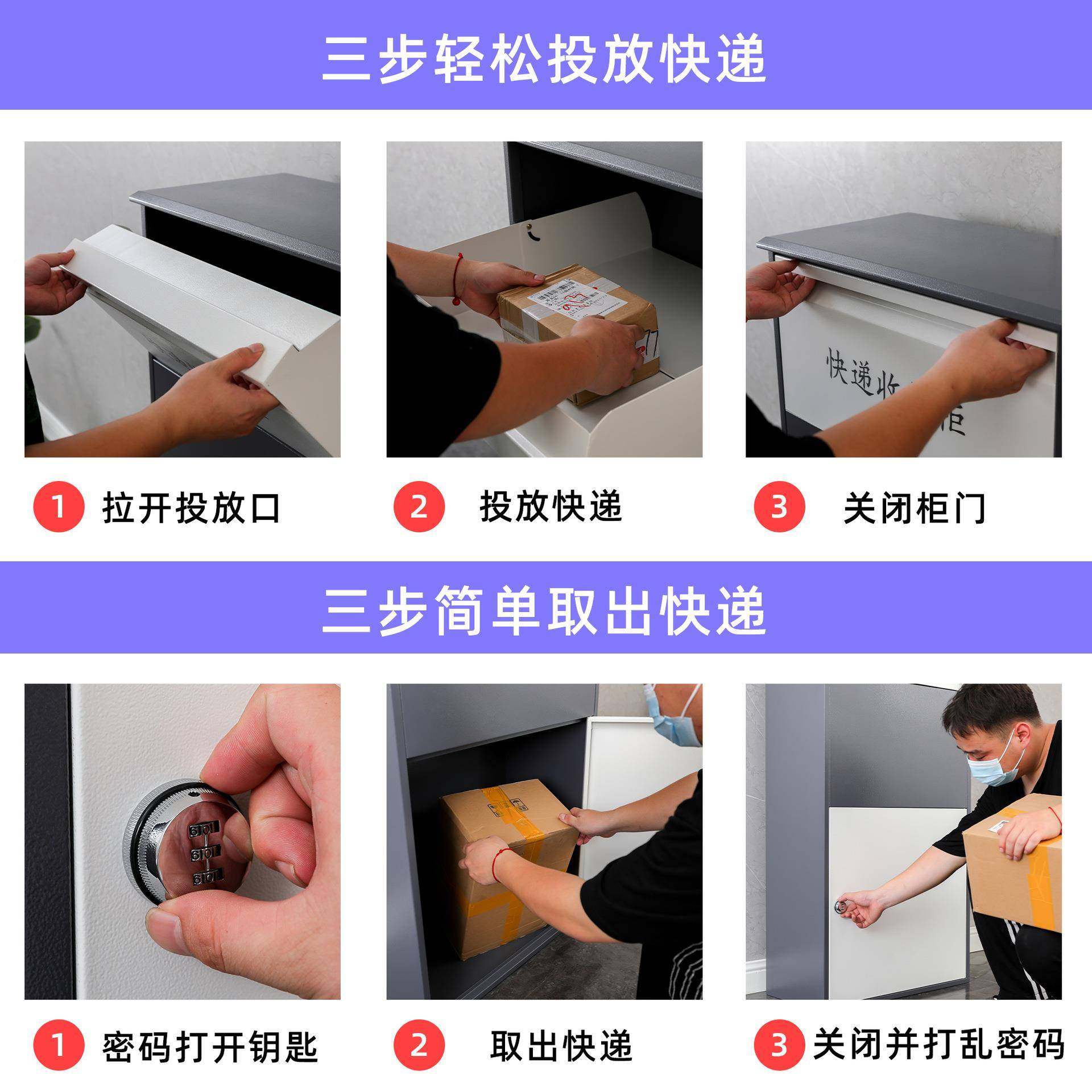 家门用口快递收柜箱户985外防盗投递收件信报箱别墅取件自提纳柜,淘宝优惠券,粉丝福利购,淘宝优惠卷