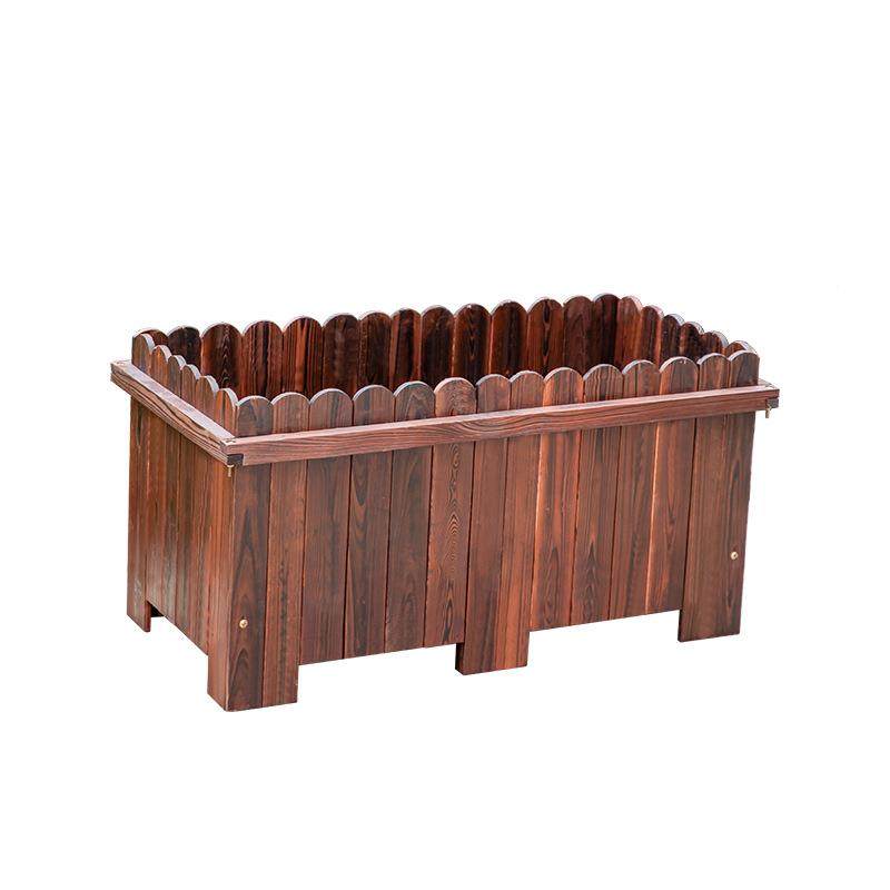 碳化防木花箱长方形盆户种腐外实木ADP庭院阳台菜盆多肉花槽种花,淘宝优惠券,粉丝福利购,淘宝优惠卷