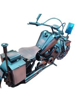 铁M22B-1艺手摩托居车模型大号金属工创意摆艺件工家装饰品同学礼