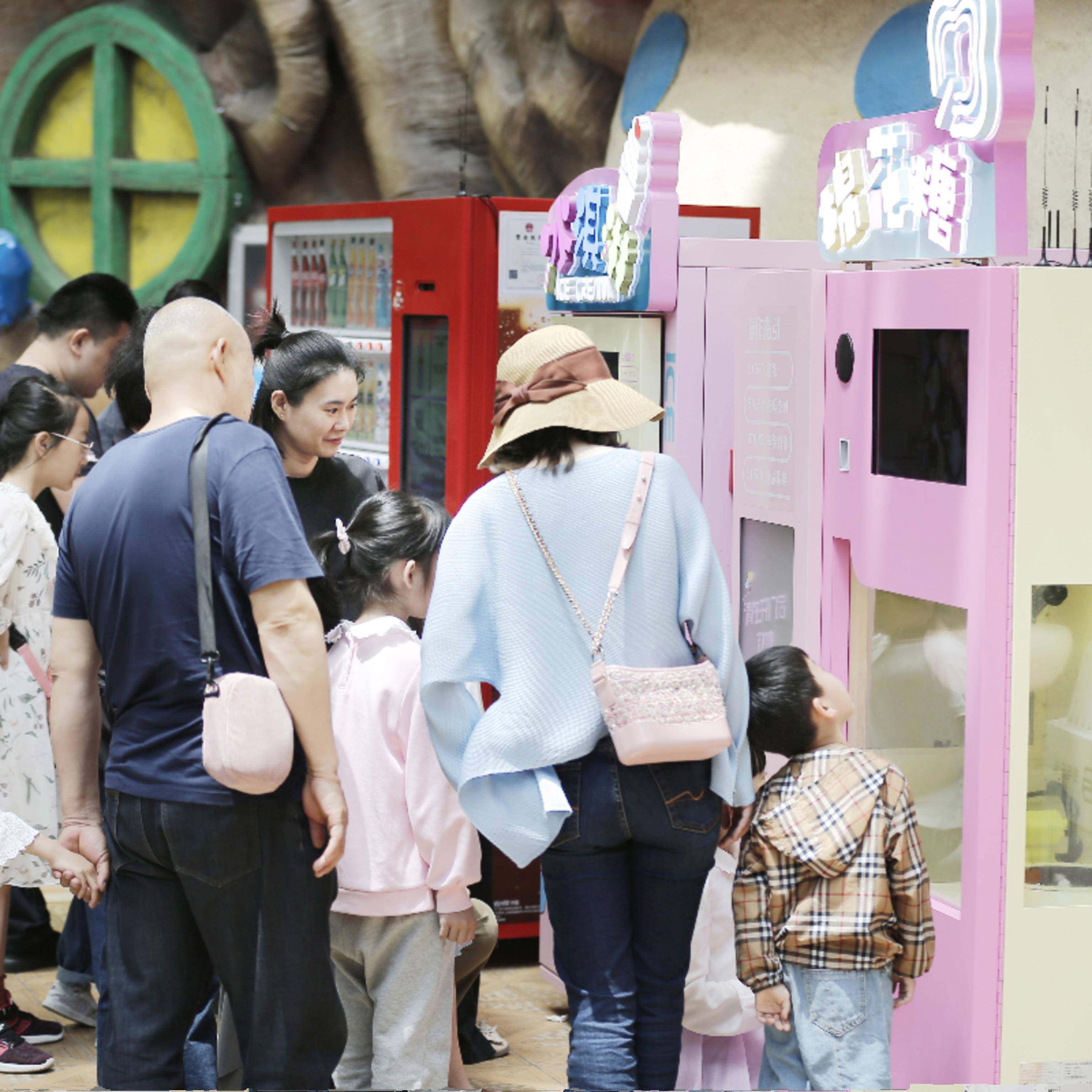 商用各全自动淇淋/所雪糕机配件智能大屏自826助无人售卖冰机场可,淘宝优惠券,粉丝福利购,淘宝优惠卷