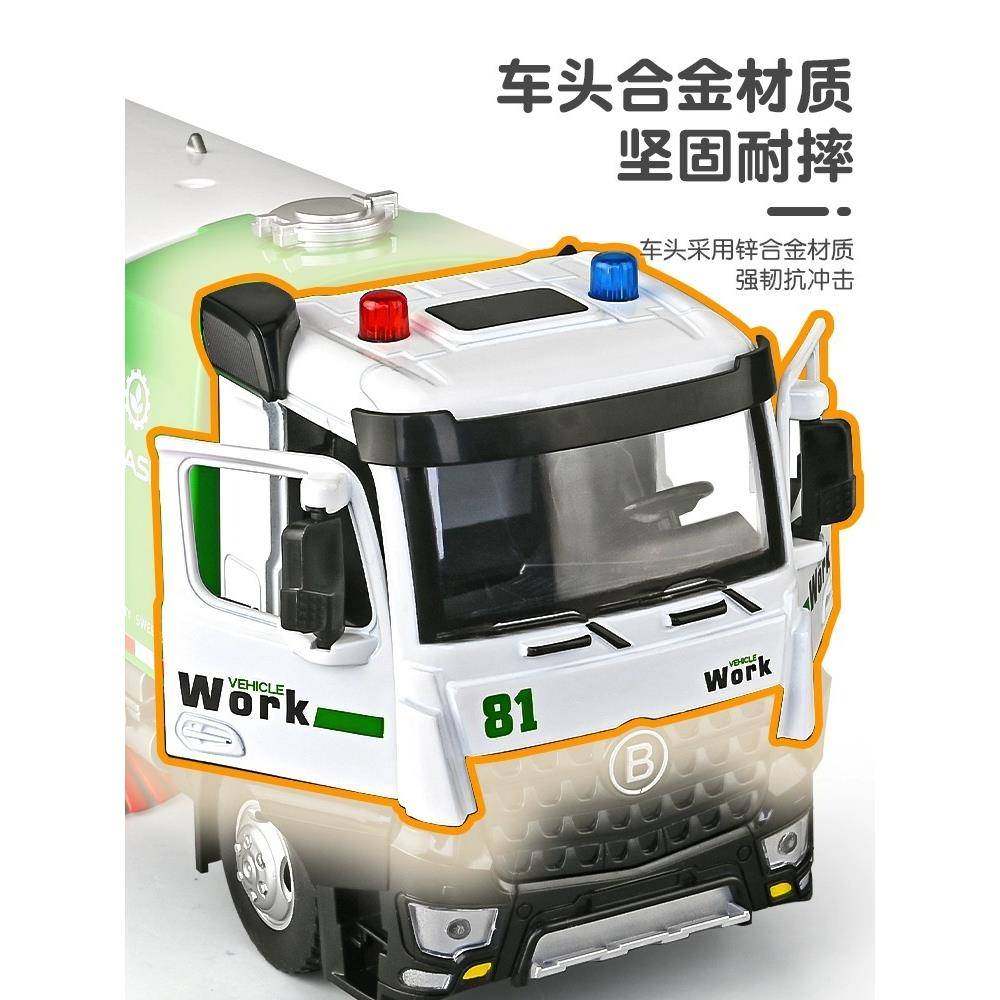 环卫扫地车儿童玩具超大号合金清扫洒水车垃圾车玩具男孩汽车模型,淘宝优惠券,粉丝福利购,淘宝优惠卷
