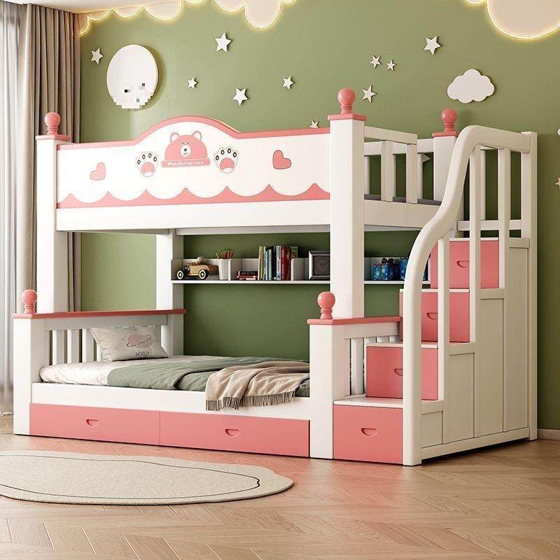 双层床上下铺床实木加厚儿童高低床小户型可拆分两层双人床子新款,淘宝优惠券,粉丝福利购,淘宝优惠卷